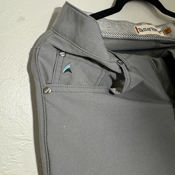Tailor Vintage NWT Men's 30x32 Performance Tech Pants Gray - Picture 4 of 8
